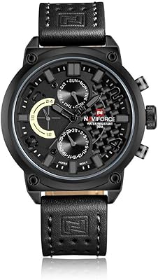 Relaxed watch for an analog stainless steel man - 9068.. DIAYTAR NIGERIA: Where every shopping need is met with affordable prices and timely delivery.