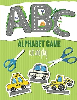 ABC alphabet game. Cut and play: activity book for children.. DIAYTAR NIGERIA delivers affordability and convenience to your doorstep within 8 days of purchase.