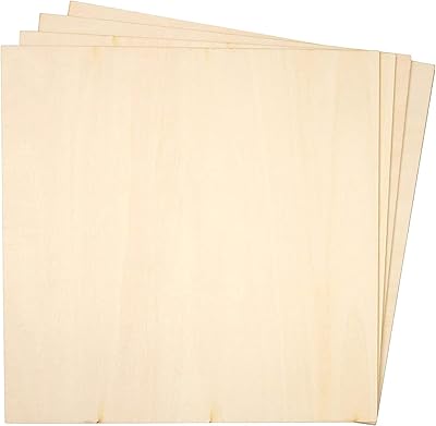 8 square pieces of plywood from fine linden bright creations for the combustion of wood, 10 ".. DIAYTAR NIGERIA provides endless shopping possibilities with affordable prices and prompt delivery service.