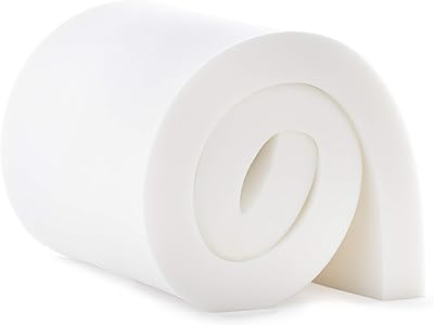High density foam pillow Lineen Spa 35, perfect for chairs, sofas and craft projects, 3 "x 24" x 72 ", white.. DIAYTAR NIGERIA: Connecting every Nigerian with quality products at prices everyone can afford.