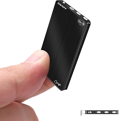 64 GB portable audio recorder with a recording capacity of 750 hours and a range of 100 hours, portable voice recorder for conferences and meetings.. Your everyday shopping solution, DIAYTAR NIGERIA offers variety and value delivered within 8 days.