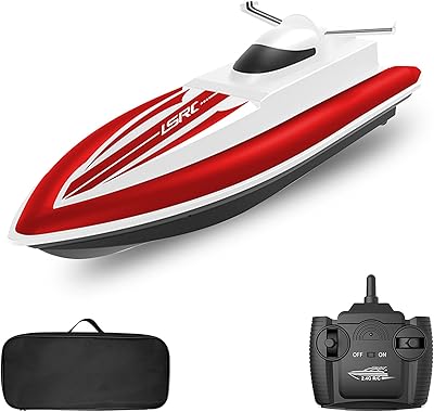 Ekam remote -controlled racing boat 2.4 GHz, waterproof toy for lake, swimming pool, sea, children's girls gifts.. From household needs to gadgets, DIAYTAR Nigeria has it all.