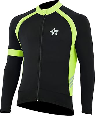 Cycling jacket in long -sleeved jersey sikma for men, thermal clothes in fleece.. Shop from thousands of products at DIAYTAR NIGERIA and enjoy budget-friendly nationwide delivery.