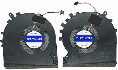 Lee_Store Replacement New GPU CPU cooling fan for HP Pavilion 15-DKXX 15-DK0010NR 15-DK0018CA 0020NR 30NR 0041NR 42NR 0046NR 15-DK0068VM 15-DK0055WM TPN-C141 Series L57170-001 L5690 0-001 FAN.. DIAYTAR NIGERIA bridges the gap between desire and affordability with nationwide delivery in under 8 days.