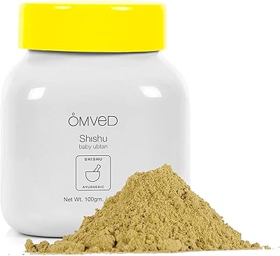 OMFD Shishu Baby Ubtan - Ayurvedic cleaning powder with 5 organic herbs, 100 g.. Shop with purpose at DIAYTAR NIGERIA and receive quality products at budget rates within 8 days.