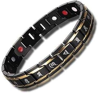 Joevec medical energy bracelet with Germany stone to eliminate electrical charges from the body and balance for men.. Experience shopping satisfaction with DIAYTAR NIGERIA's vast selection and budget-friendly delivery options.