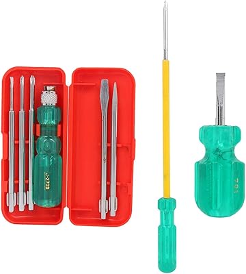 SOZIK JOHNSON screwdriver game of 5 -piece (multicolored) and 2 in 1 (green and yellow).. Shop without compromise at DIAYTAR NIGERIA, where quality, affordability, and quick delivery coexist.
