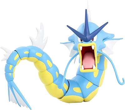 Pokémon figurine Epic Battle Gyarados 12 inch - Authentic details, fully articulated figurine - Toys inspired by the animated series Smash Hit - I have to catch them all.. DIAYTAR Nigeria: trusted by thousands for fast, reliable delivery.
