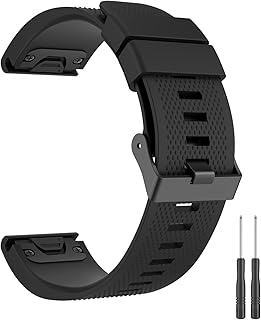 22 mm vancle watch strap in flexible silicone Quickfit, compatible with Garmin Fenix ​​7/Fenix ​​6 Pro/Fenix ​​6/Fenix ​​5 Plus/Fenix ​​5/Forerunner 955/945/935/Epix/Descent G1/Approach S60/Quatix5.. DIAYTAR NIGERIA delivers more than purchases - we deliver affordable shopping solutions within the week.