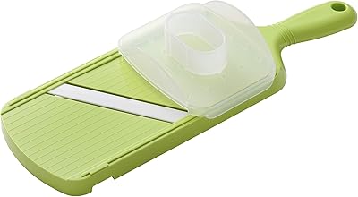 Adjustable mandolin vegetable slicer Advanced ceramic Kyocera with hand protector, size 11 "x 4", CSN-202-ngr.. Discover why millions choose DIAYTAR for affordable online shopping with delivery in just 5-8 days.