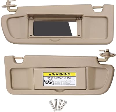 BZSSY SUN ON WORK AND RIGHT COMPATE COMPATIBLE with HONDA CIVIC 2006-2011 REPLER SUN 83280-SNA-A01ZA 83230-SNA-A01ZA (Beige).. DIAYTAR NIGERIA transforms wishes into deliveries with our affordable and reliable e-commerce platform.