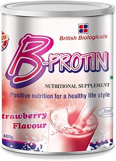 Protein B | A complete nutritional supplement | A fat -free immune booster, gluten and cholesterol | 400 gram strawberry taste.. DIAYTAR NIGERIA: Where every Nigerian finds affordable products delivered within the week.