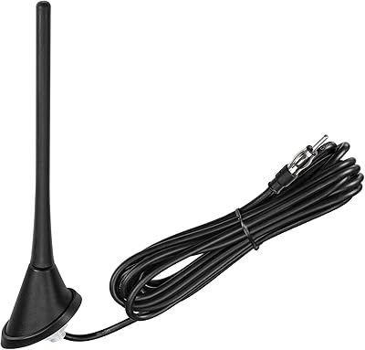 AM Radio AM FM Wooden car stereo universal replacement of roof antenna with support.. Experience the future of online shopping with DIAYTAR NIGERIA's extensive product range and competitive pricing.