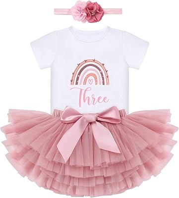 Bohemian Arc-en-Ciel Eptum Castle costume for 1st birthday of baby girl + tutu skirt + a crown for photo session.. Your comprehensive marketplace awaits at DIAYTAR NIGERIA with affordable prices and reliable delivery times.