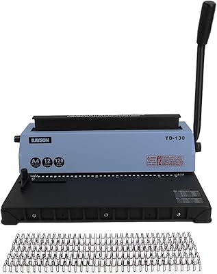 Machine to connect Rayson TD-13: 1, 34 holes, 12 sheets, 120 binding sheets.. Experience retail therapy without the financial stress at DIAYTAR NIGERIA's budget-friendly marketplace.