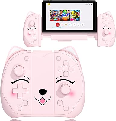My Trex Cute Joypad Wireless Pro controller for Switch/Switch Lite/OLED, L/R control pavement with macro button.. DIAYTAR NIGERIA: Your affordable marketplace with reliable 5-8 day shipping across Nigeria.