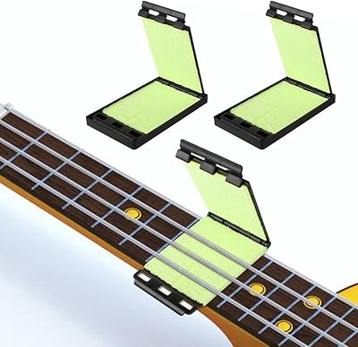Double guitar guitar cleaner for guitar, bass and ukulele, used to clean the ropes, the button, the wiper and the maintenance of the guitar strings, light green, pack of 2.. No stress, no delays — DIAYTAR Nigeria is your trusted shopping partner.