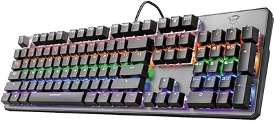 Trust Gaming GXT 865 Asta Clavier Mécanique Qwerty + Dutch keyboard - Noir.. DIAYTAR NIGERIA: Bringing quality products to every Nigerian home at prices everyone can afford.