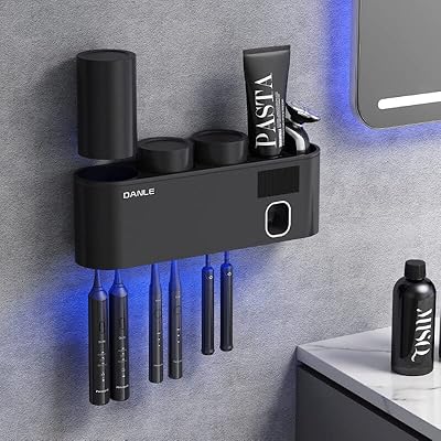 Fawoonu manufacturer Danle sterilizer of UV intelligent toothbrush UV Electric brushing Cutching Wall Kidding Step (All Black) - Stale lamp beads.. Shop smarter with DIAYTAR Nigeria — from household essentials to electronics, we have everything you need. Plus, our delivery is fast, secure, and arrives between 5 and 8 days.