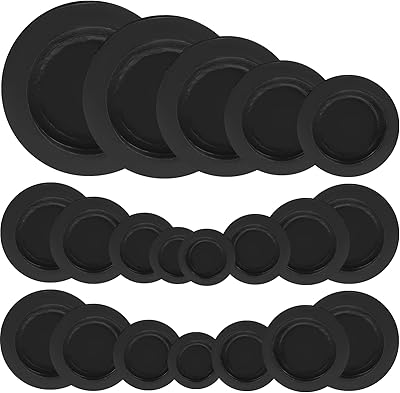 NOBESTI 20PCCs Pulling plugs, rubber savings box, shooter cap, round cap (5 sizes, black).. From fashion to electronics, DIAYTAR Nigeria brings it all to your doorstep — fast, easy, and affordable.