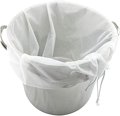 Filtering bag in reusable versatile reusable santo reusable mesh for coffee, juice, tea, walnut milk, cold coffee, cheese, food coland (26x22 inch).. Order today, receive in days — DIAYTAR Nigeria makes it possible.