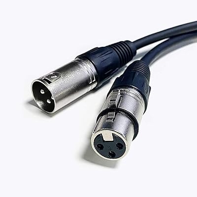 DMX, XLR cable 3 pins male to female, AWG 24 - 2 meters.. Your budget-friendly online marketplace, DIAYTAR NIGERIA delivers a world of products in just 5-8 days.