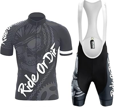 Moon min Ensemble Cycling jersey with short sleeves for men with 3D padded shorts evacuating humidity, breathing and fast drying.. DIAYTAR NIGERIA: Your affordable shopping destination with thousands of products delivered in days.