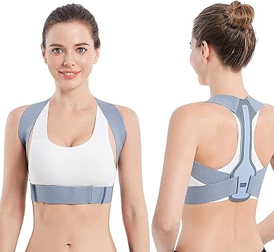 Body posture corrector for women and men, upper back posture corrector for the support of the collarbone and the chest, adjustable rear posture orthosis - Maintains the neck, back and right shoulders (L).. Say goodbye to limited options and long shipping times. DIAYTAR Nigeria delivers variety, quality, and affordability straight to your door.