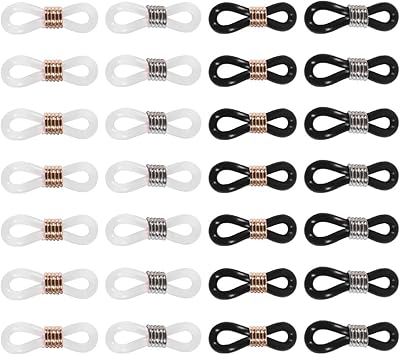 Outnice 100 pieces of adjustable glasses chain, elastic end connectors for glasses and collar holders.. DIAYTAR NIGERIA: Empowering Nigerians with access to affordable products delivered within 8 days.