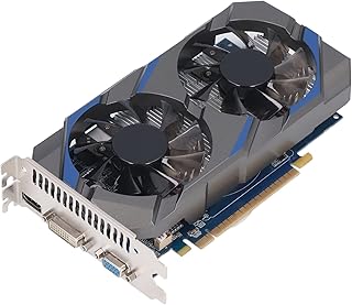 ASHATA GTX 750TI 2 GB GDDR5 128 bits game graphics card, PCI Express 3.0 x 16 Double cooling fans with DVI VGA HDMI interface, low noise computer video card.. Your trusted shopping partner, DIAYTAR NIGERIA offers extensive selection with quick delivery options.