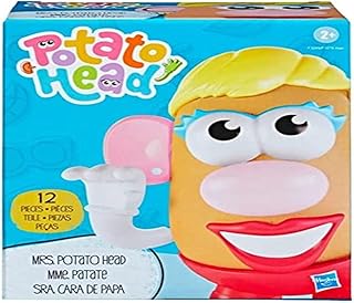 Potato Head Mrs. Potato Head Classic Toy for children from 2 years old, includes 12 pieces and rooms to create funny grimaces.. DIAYTAR NIGERIA: Creating access to affordable products for every Nigerian with our swift delivery service.