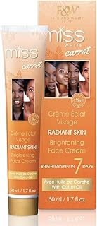 Lightening cream for the face Miss Carrot Fair and White - 1.7 FL OZ / 50 ml - Lightening cream for the skin, brown spots for the face, with carrot oil.. DIAYTAR NIGERIA brings affordable products to every doorstep with our reliable 5-8 day shipping.
