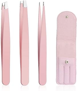 Set of 3 professional stainless steel epilate pliers for hair removal of facial hair and embodied hairs, 9.6 cm, pink.. Shop smarter with Nigeria's premier e-commerce platform, featuring affordable products delivered nationwide.