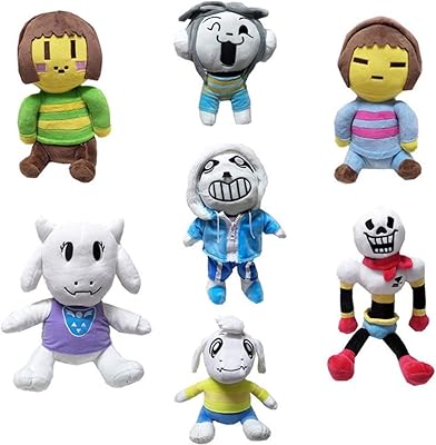 7 pieces plush doll 20-30 cm Undertale without papyrus asriel Toriel Temmie Chara Frisk Peluche toys for children Detazhi.. Affordable shopping made easy on DIAYTAR Nigeria, with fast delivery from 5 to 8 days.