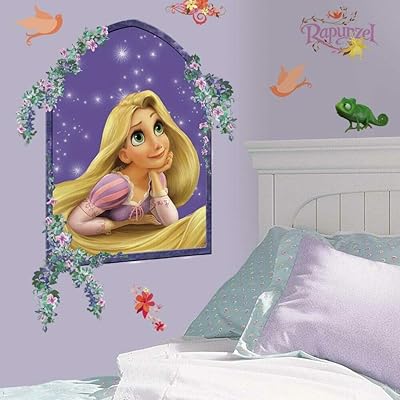 Giant roaming wall sticker Princess Rapunzel - Multicolor, RMK1525gm.. DIAYTAR NIGERIA transforms dreams into deliveries with our affordable prices and reliable shipping.