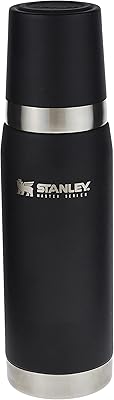 Stanley master's, black, 1.3 l isothermal stainless steel bottle.. Experience satisfaction guaranteed with DIAYTAR NIGERIA's comprehensive platform and quick delivery.