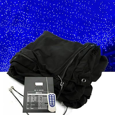 Foldable backdrop in starry fabric star 4m x 8m, LED scene background, night sky curtain, background decoration on the theme of space for wedding festival, 3x4m club.. Find everything you need at prices you'll love with DIAYTAR NIGERIA's comprehensive e-commerce platform.