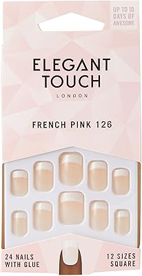 French nail polish Elegant Touch - Rose - 126 - Short - Square shape.. DIAYTAR NIGERIA combines affordability with convenience, delivering your purchases within 5-8 days.