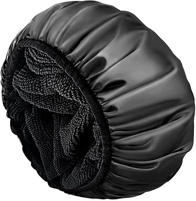 Extra wide shower hat 3 layers with dry hair function for women, fissure in sponge in 100% waterproof silk satin reusable for long hair.. Why shop anywhere else? DIAYTAR Nigeria has it all, at prices you’ll love.