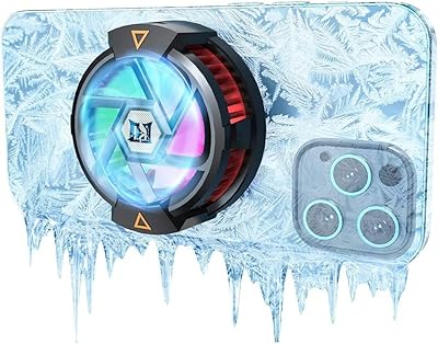 Mobile game cooling fan for iPhone 12/13 series compatible with Magsafe, Portable semiconductor cooling fan for Android/Tablet/iPad.. Shop smarter with Nigeria's premier e-commerce platform, featuring affordable products delivered nationwide.