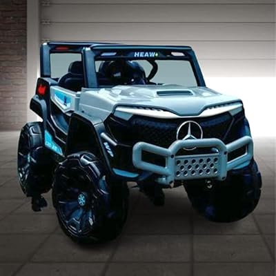 Tech Plus - Double drive electric car for the winner of the Race Desert Safari, an improved electric car for a cart walk, electric ride by car (blue).. DIAYTAR NIGERIA combines affordability, variety, and convenience with nationwide delivery services.