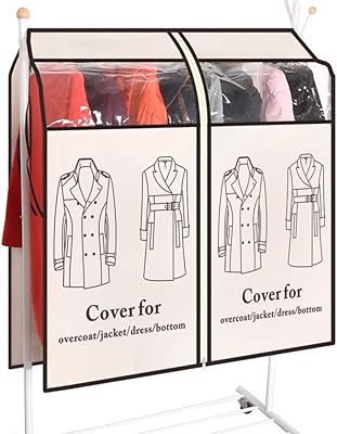 Suspended clothing bag breathable dusting covers waterproof storage bag for hanging.. DIAYTAR NIGERIA: Where every shopping need is fulfilled with affordable prices and nationwide shipping.