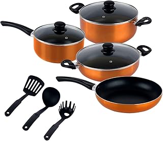 Nonmaking kitchen battery Ansia 10 pieces in washable dishwasher and base washable.. DIAYTAR NIGERIA brings affordable products to every doorstep with our reliable 5-8 day shipping.