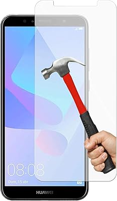 Huawei Y6 2018 Easy Model Installation Protector of tempered glass screen.. DIAYTAR NIGERIA: Your gateway to affordable products delivered reliably across Nigeria.