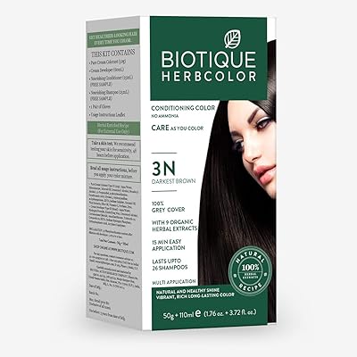 Beautique Beautique 3n Dark brown hair coloring, 100 % gray cover, with 9 extracts from organic plants, 50 g + 110 ml.. DIAYTAR NIGERIA: Nigeria's answer to affordable online shopping with reliable 5-8 day delivery guarantee.