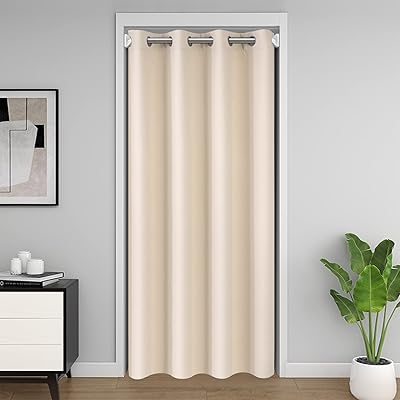 Private entrance door curtain curtains Curtains Sliding Cupboard 80 "Occulting curtain cover for separator.. Join the movement — fast, affordable shopping only at DIAYTAR Nigeria.