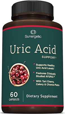 Supplement for support for Sanergetic Premium Uric Acid, cleaner and support for kidneys including tangy cherry extracts, Chaca Piedra, celery and cranberry - Uric acid support formula 60 Vegetarian capsules.. Discover the convenience of DIAYTAR NIGERIA's vast e-commerce platform with delivery in just 5-8 days.