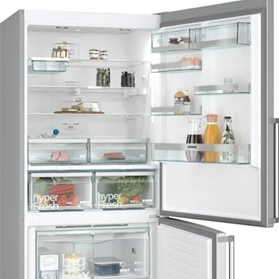 Siemens self -supporting refrigerator, capacity of 641 liters, lower base, German technical design, stainless steel silver, one year warranty, kg86nai31m.. Fast. Reliable. Affordable. DIAYTAR Nigeria is all that and more.