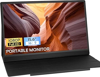 Laptop monitor FHD 1080P USB-C 15.6 inch, Portable HDMI HDMI and Double Laughter HDMI monitor, second external IPS computer monitor for PC Mac iPhone Xbox Ps4 Switch.. DIAYTAR NIGERIA: Where shopping is a pleasure with affordable prices and reliable delivery service.