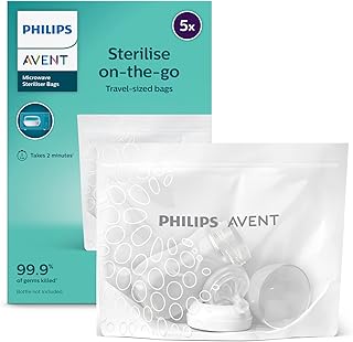 Bags for steam sterilizer for microwave Philips Avent SCF297 05 (package of 5).. With DIAYTAR Nigeria, shopping online is easy, affordable, and fast.